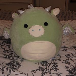 Squishmallow ✨ Green dragon / purple cat flip